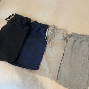 Outdoor Voices Men's Sunday Shorts Lot - Black, Navy, Cream, Gray